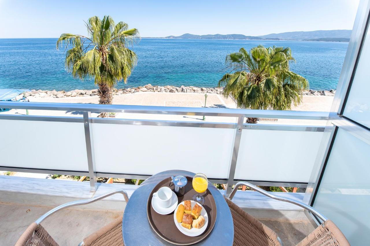 Avra Hotel Methana Bagian luar foto