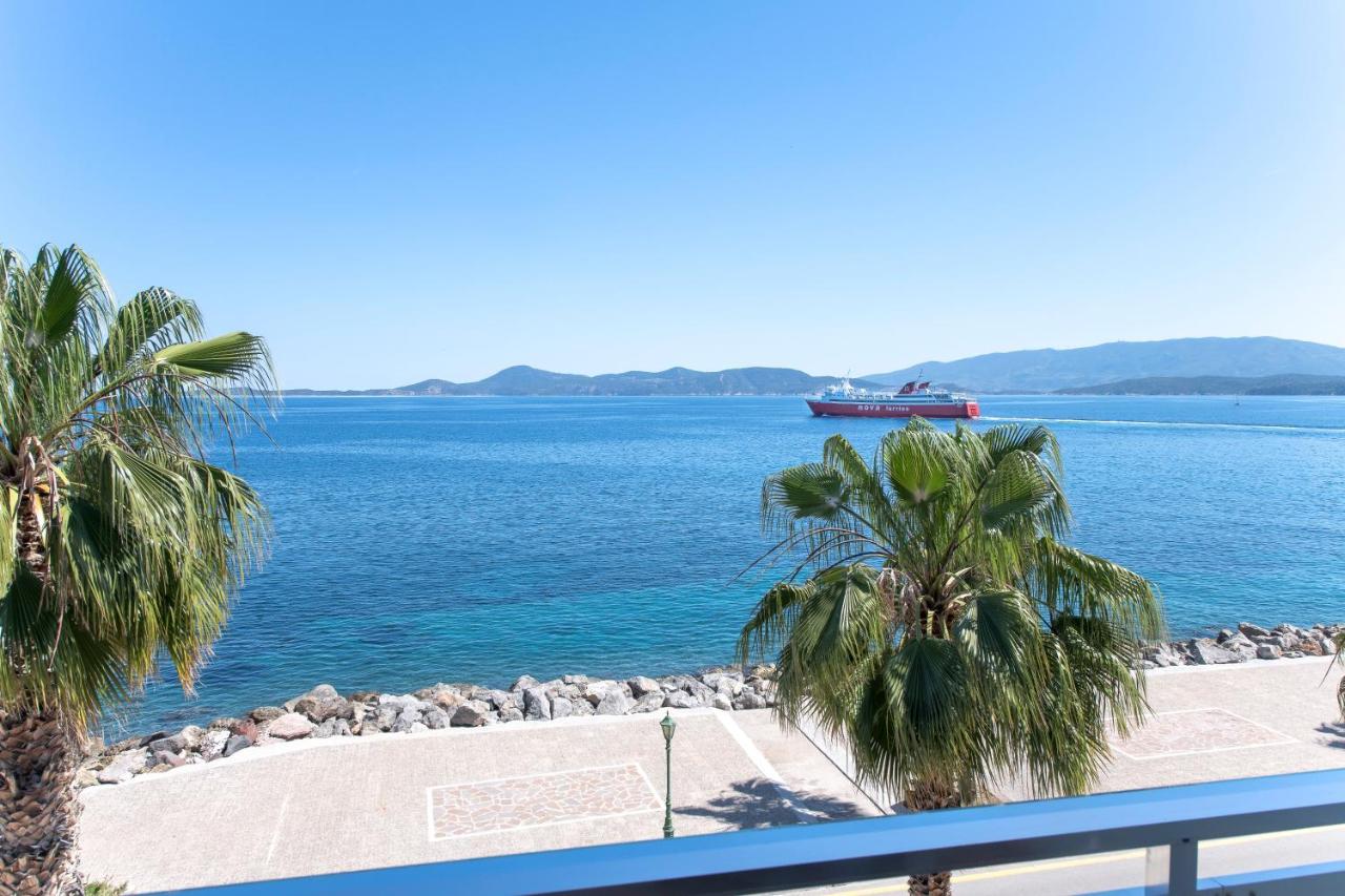 Avra Hotel Methana Bagian luar foto